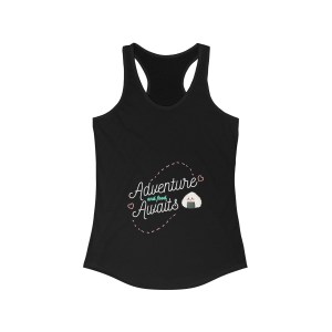 Adventure and Food, Women's Ideal Racerback Tank