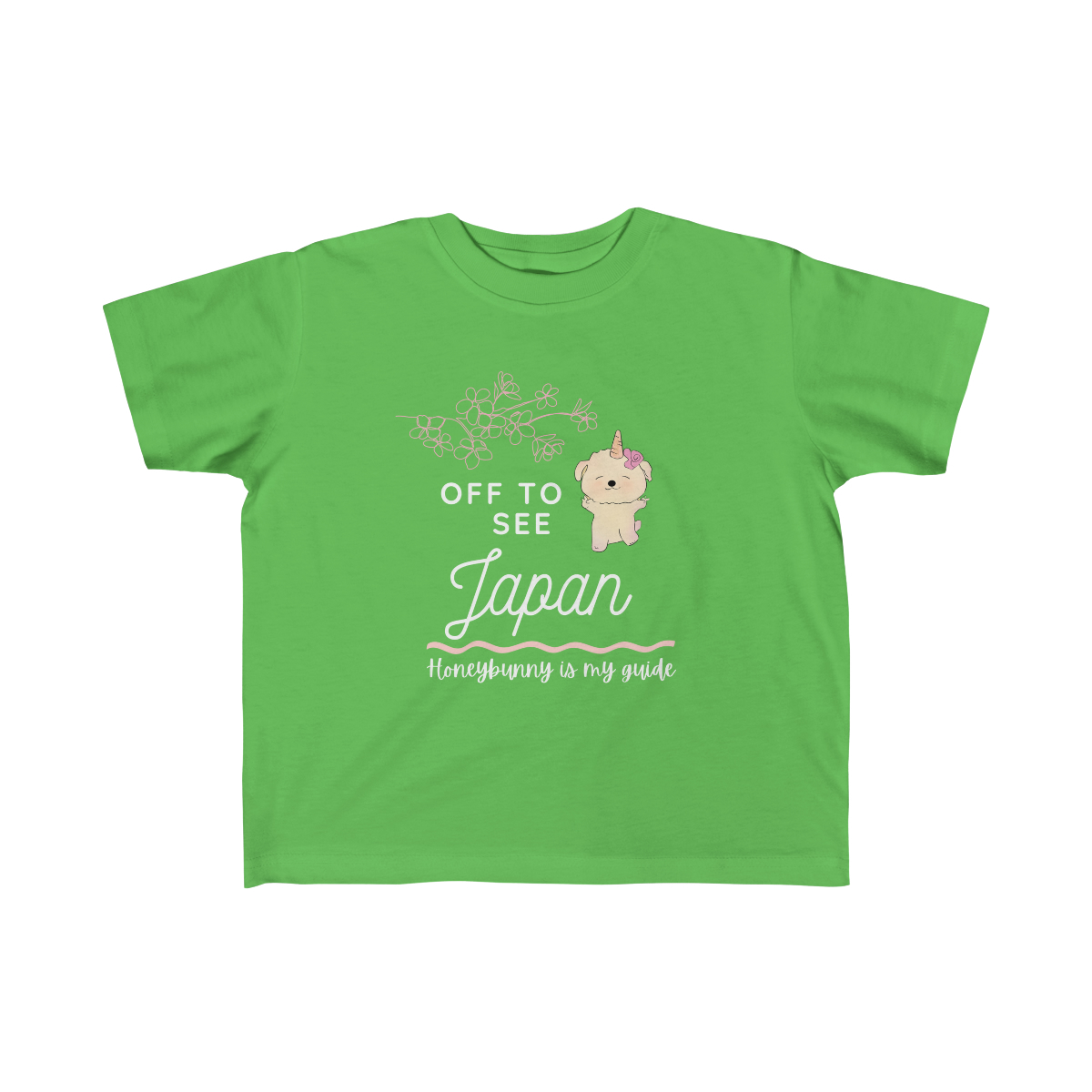Off to see Japan with Honeybunny, Toddler's Tee - Image 3