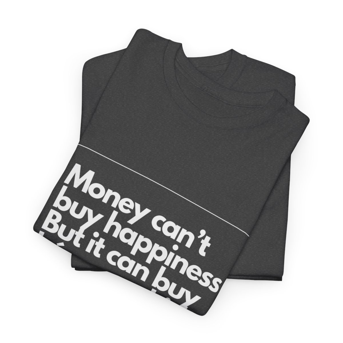 Money can buy Langos - Unisex Heavy Cotton Tee - Image 5