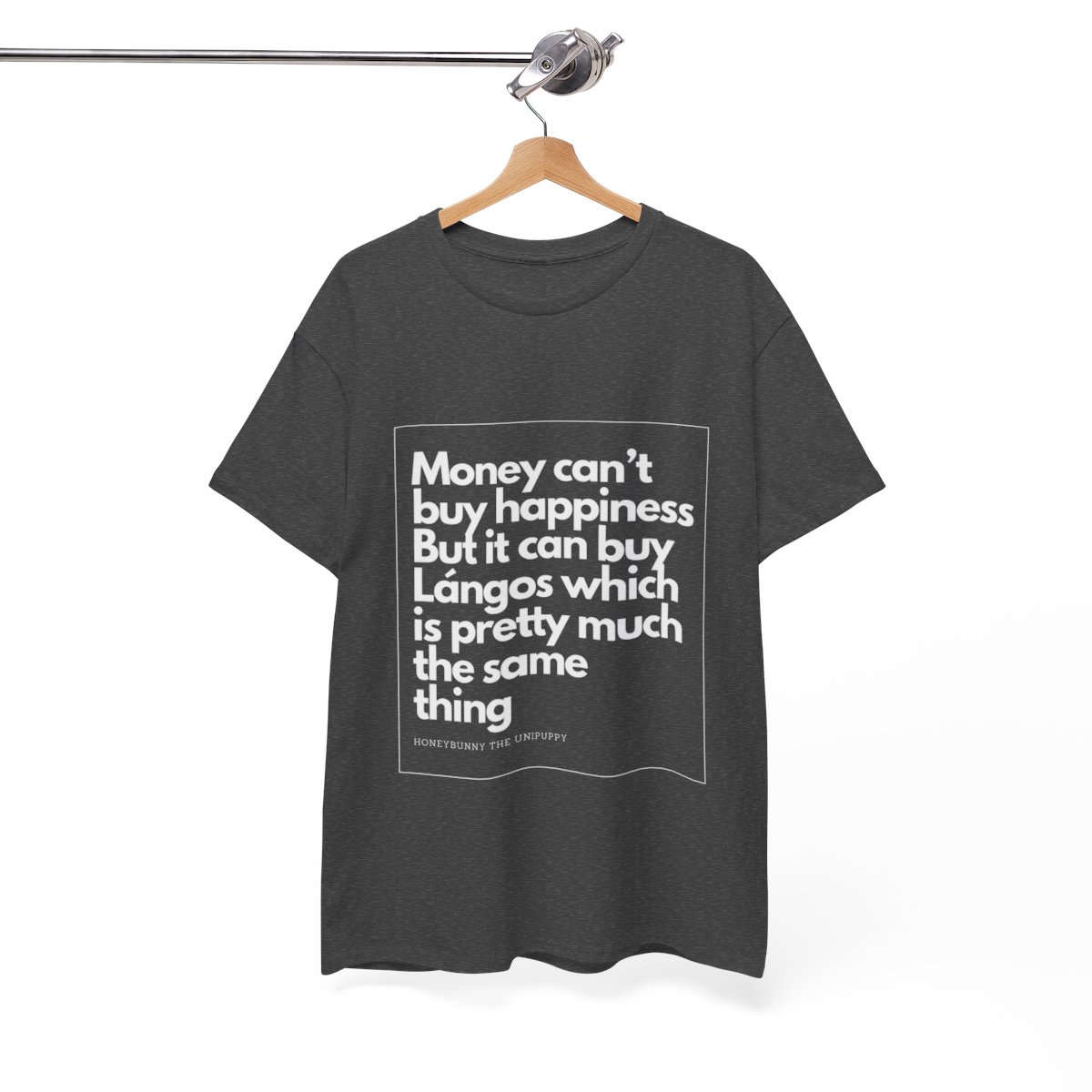 Money can buy Langos - Unisex Heavy Cotton Tee - Image 7