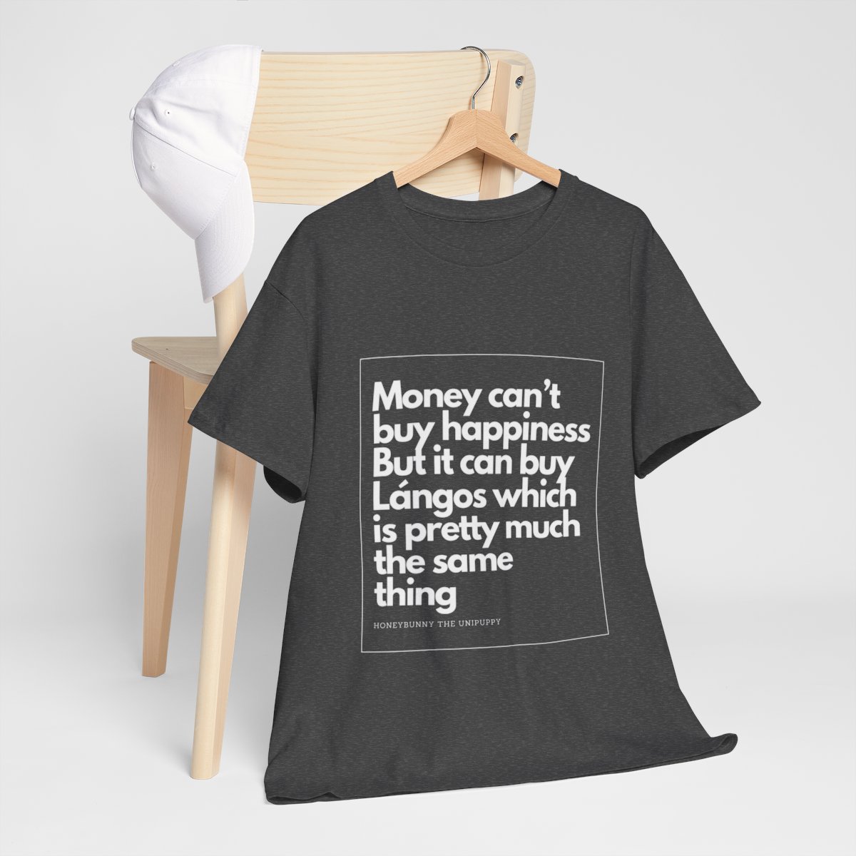 Money can buy Langos - Unisex Heavy Cotton Tee - Image 8