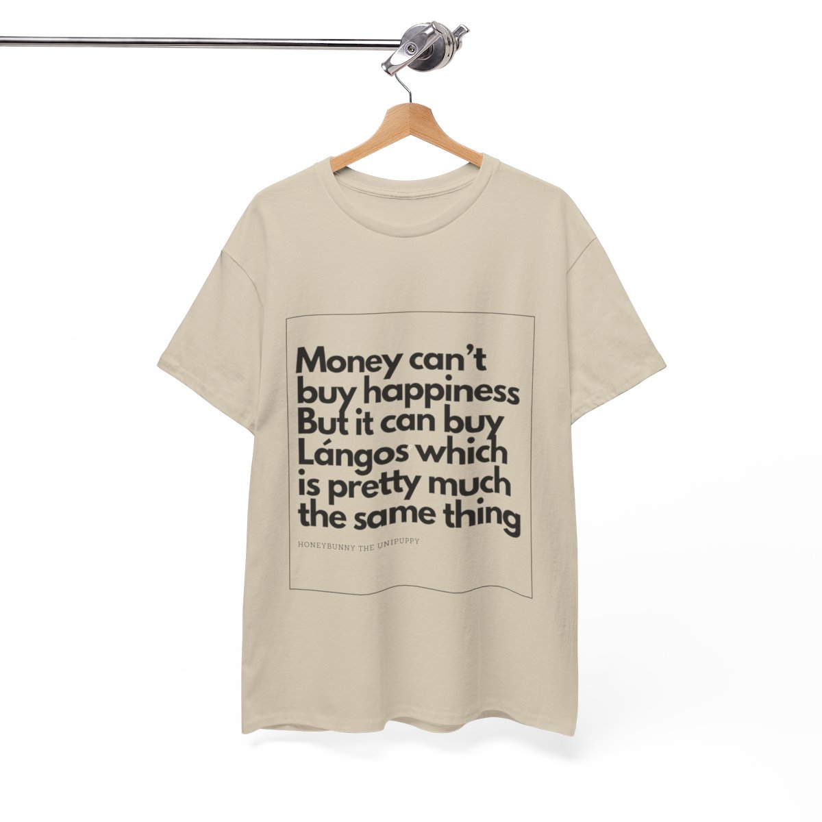 Money can buy Langos - Unisex Heavy Cotton Tee - Image 61