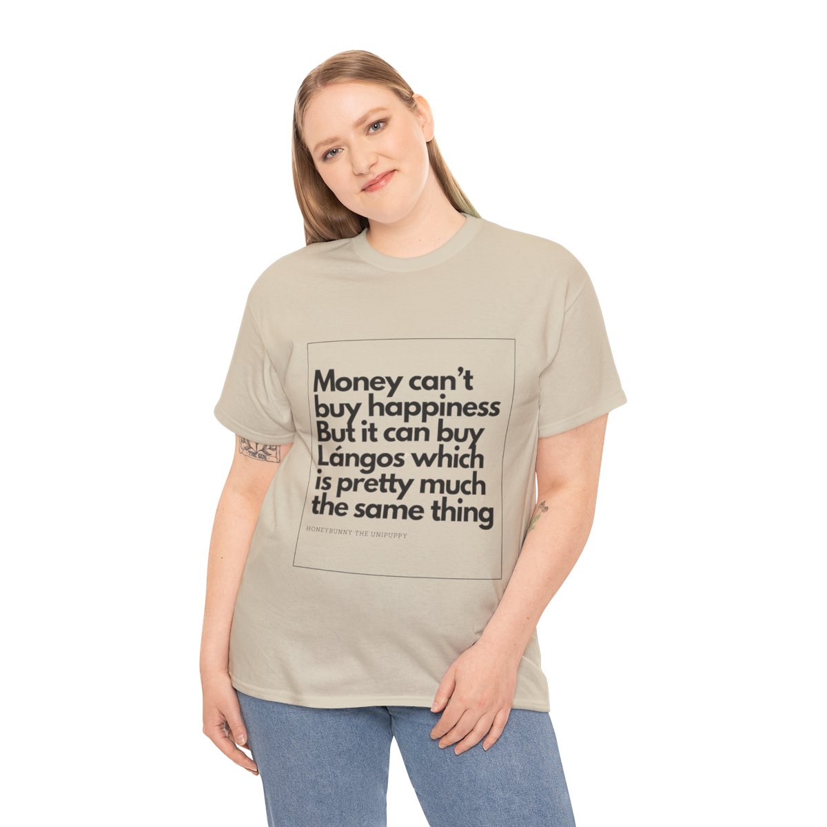 Money can buy Langos - Unisex Heavy Cotton Tee - Image 66