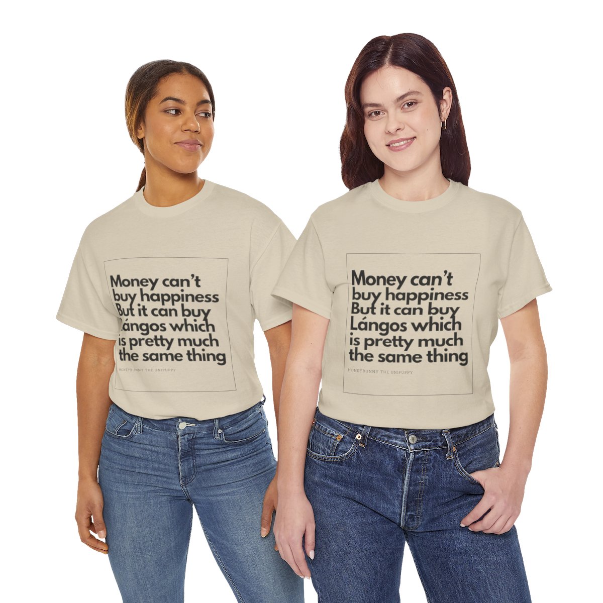 Money can buy Langos - Unisex Heavy Cotton Tee - Image 79