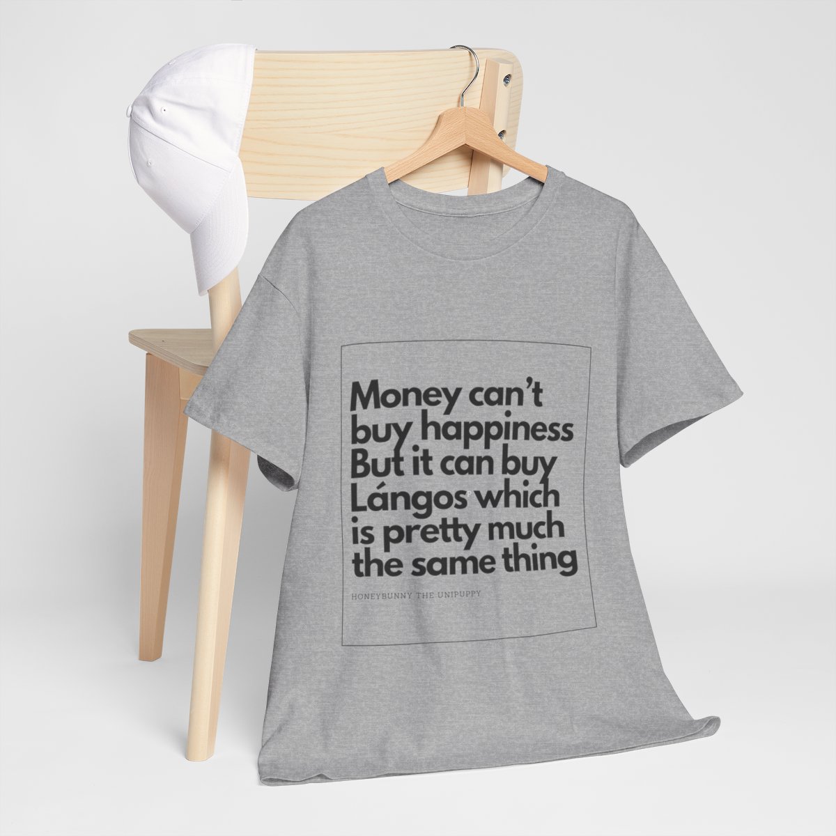 Money can buy Langos - Unisex Heavy Cotton Tee - Image 89