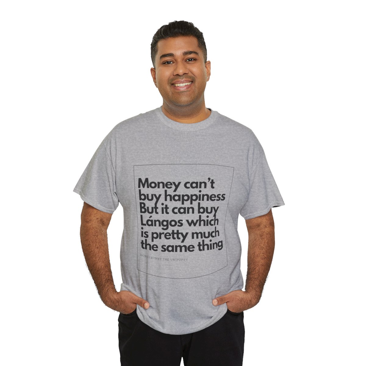 Money can buy Langos - Unisex Heavy Cotton Tee - Image 98