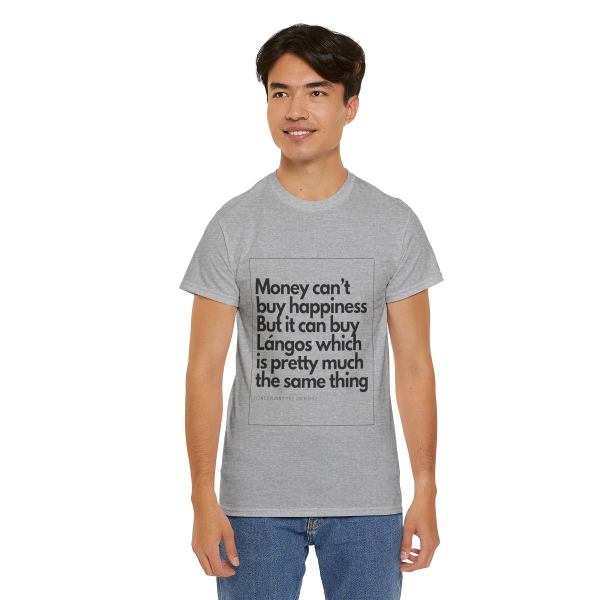 Money can buy Langos - Unisex Heavy Cotton Tee - Image 102