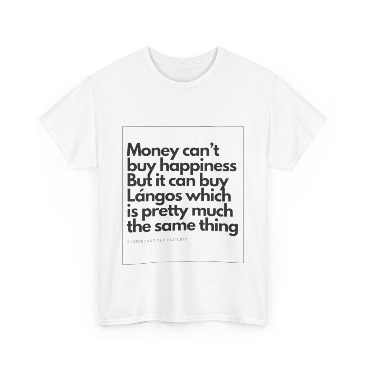 Money can buy Langos - Unisex Heavy Cotton Tee - Image 30