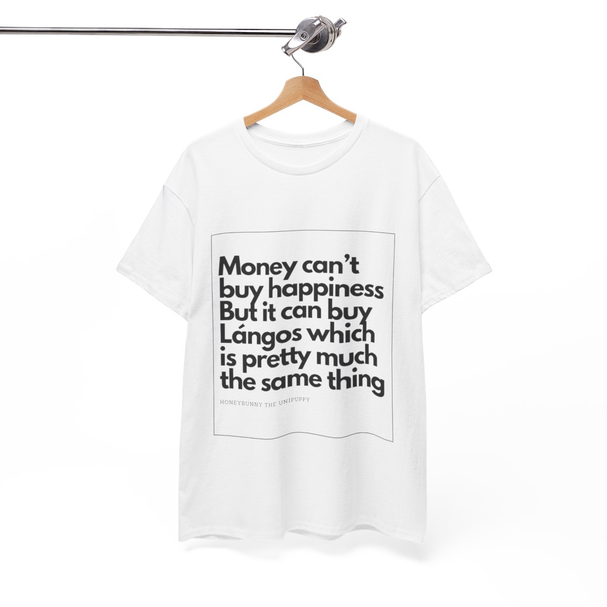 Money can buy Langos - Unisex Heavy Cotton Tee - Image 34