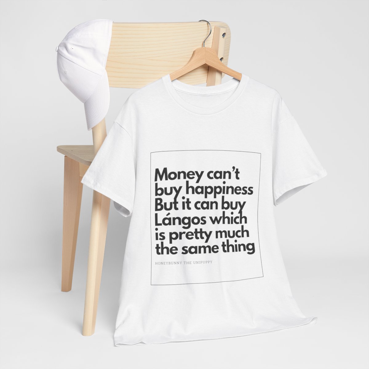 Money can buy Langos - Unisex Heavy Cotton Tee - Image 35