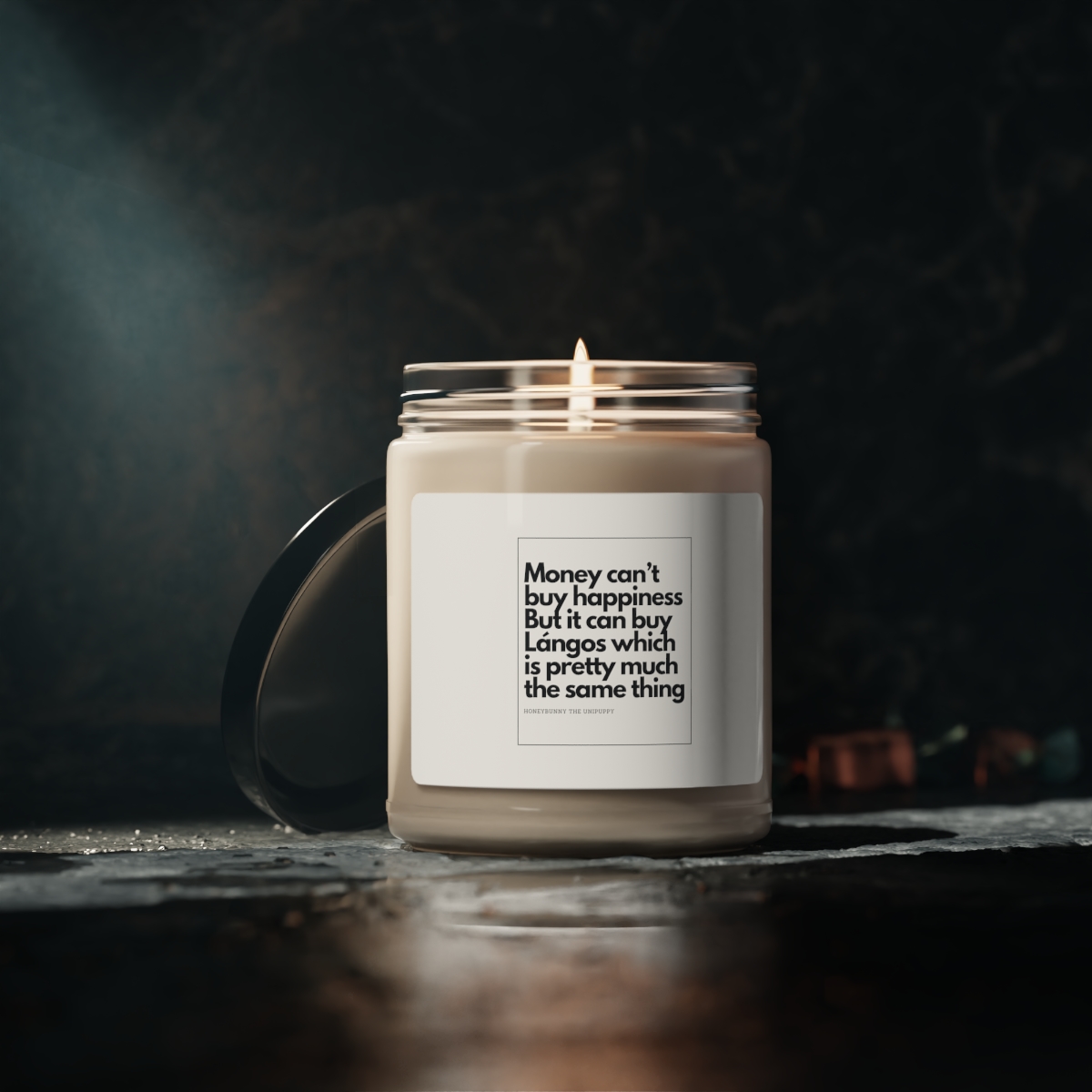 Money can buy Lángos - Scented Soy Candle, 9oz - Image 35